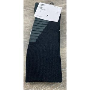 Nike Outdoor Cushioned Wool Blend Socks Black Men's Size Large 8-12 DQ6450-010 3